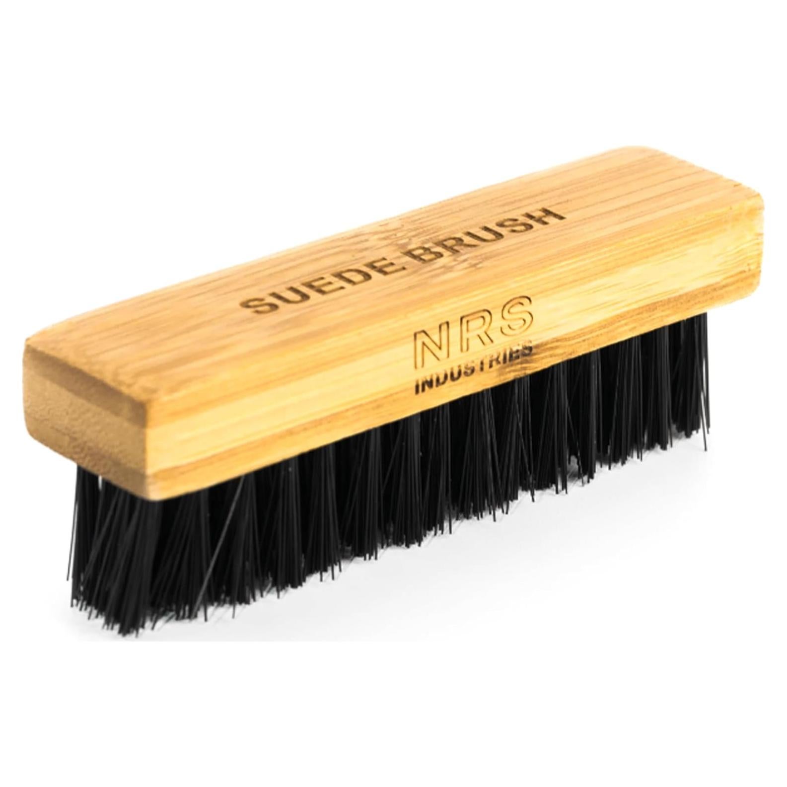 Cepillo de limpieza para ante NRS Industries - Mango de madera