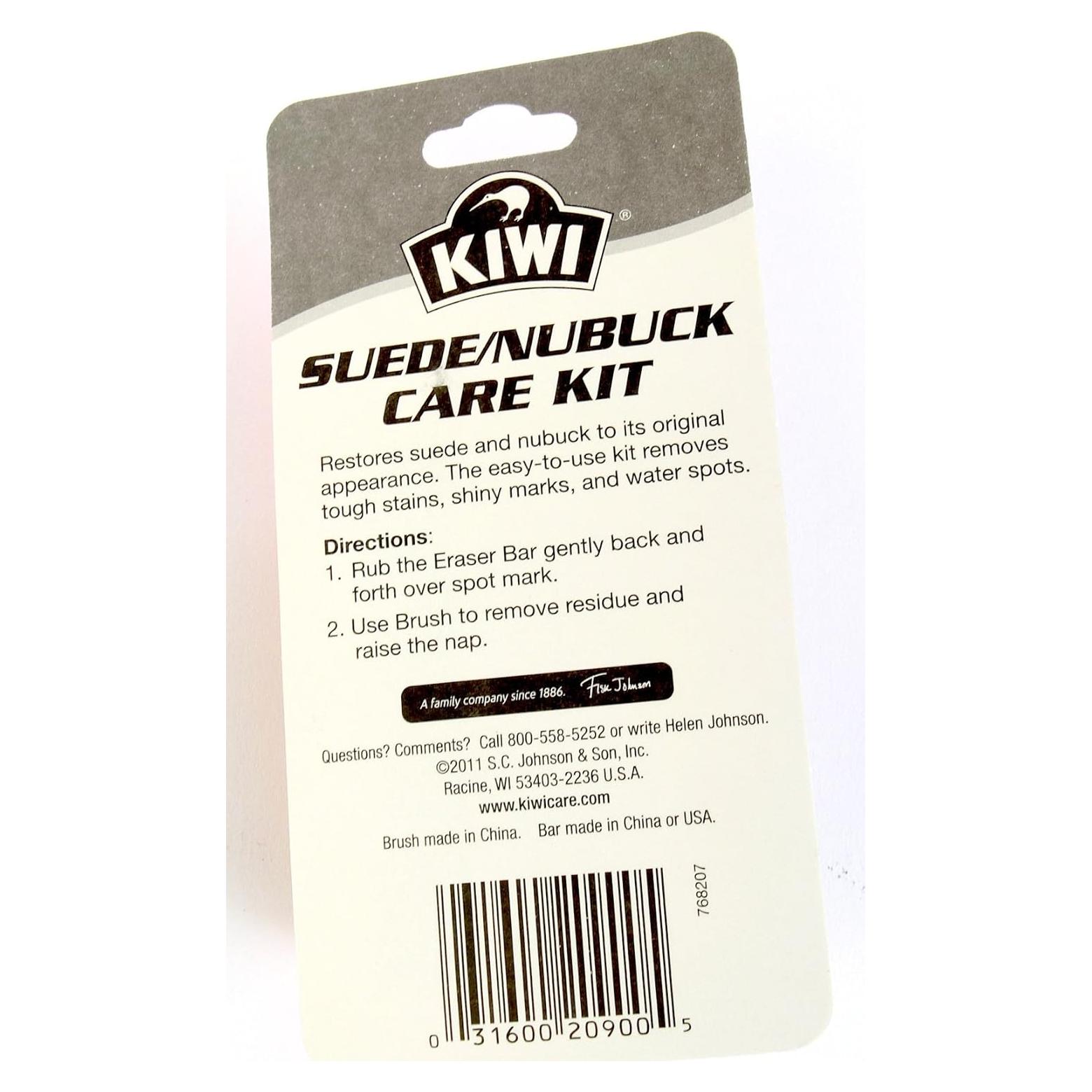 Kit de Cuidado para Suede y Nubuck Kiwi 209-000