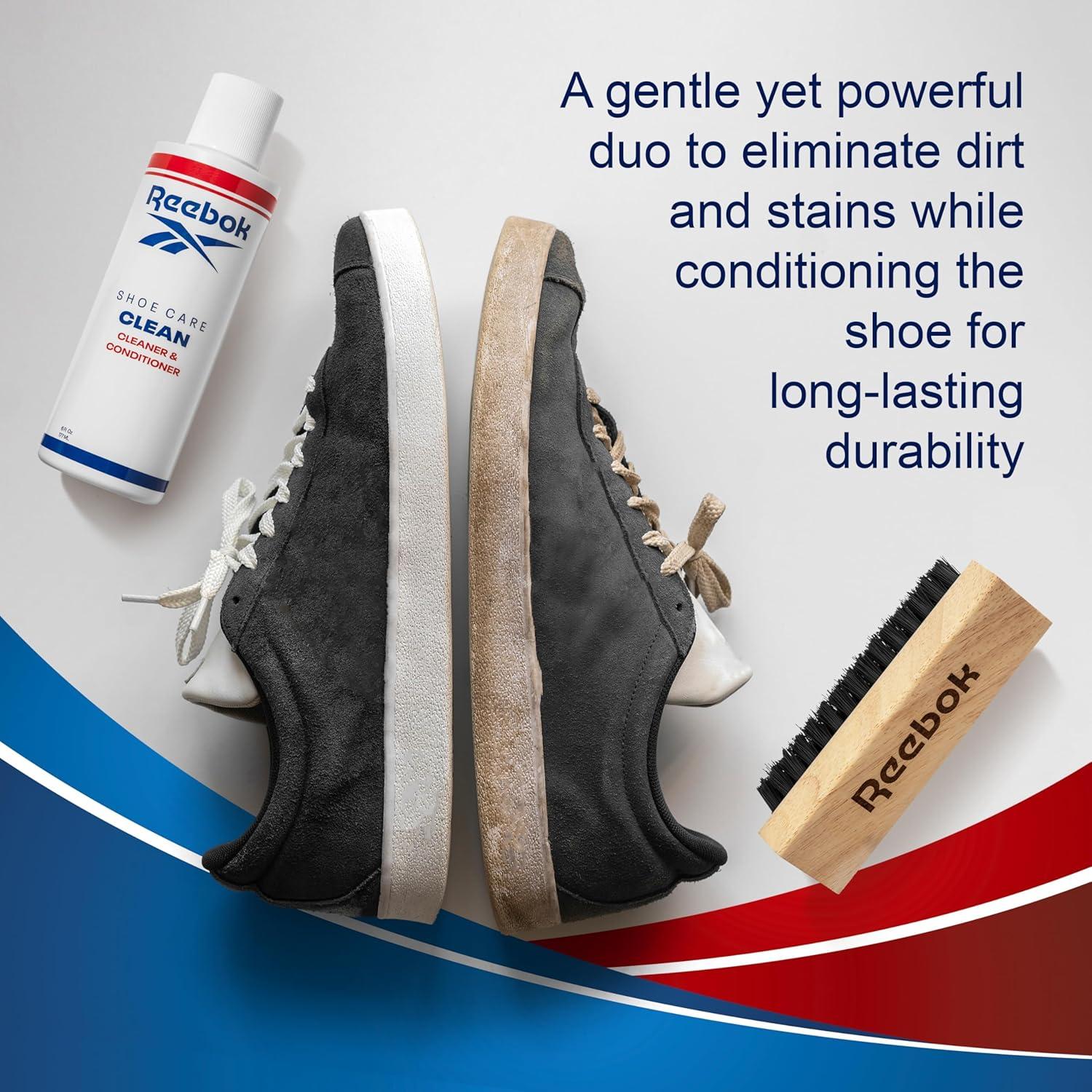 Reebok Restore Kit - Limpiador y Acondicionador 170g con Cepillo