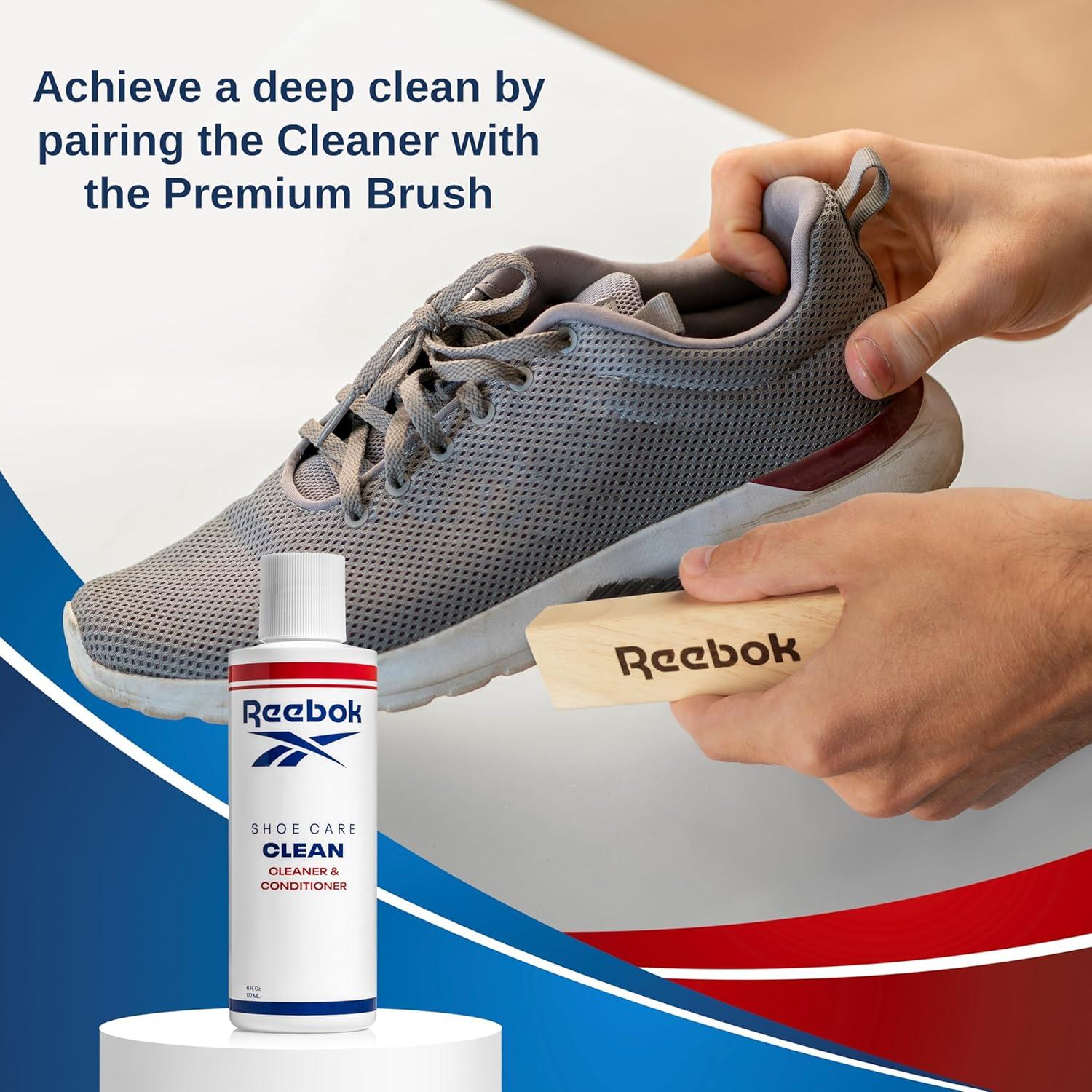 Reebok Restore Kit - Limpiador y Acondicionador 170g con Cepillo