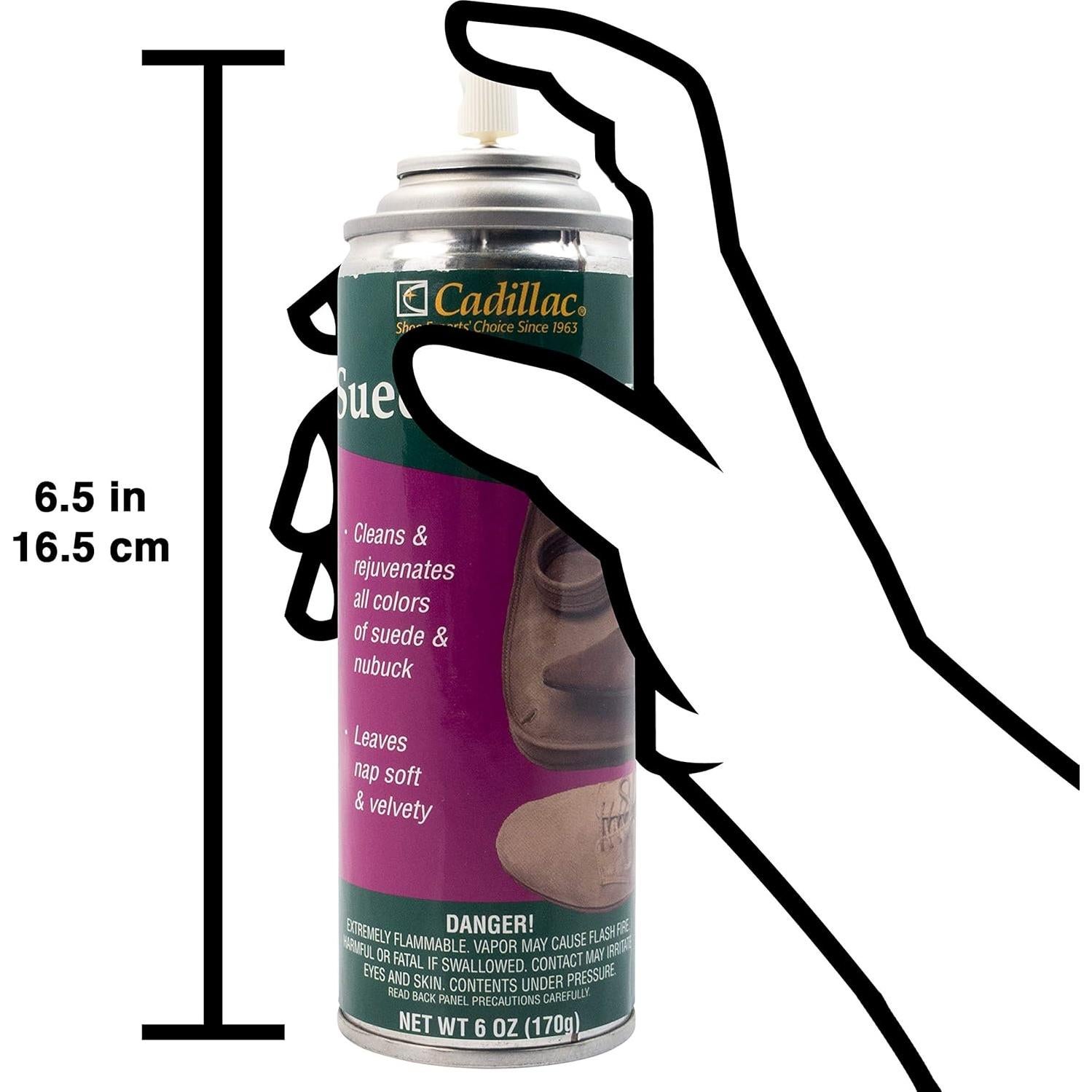 Limpiador de Zapatos de Ante Cadillac Suede Renew 170g