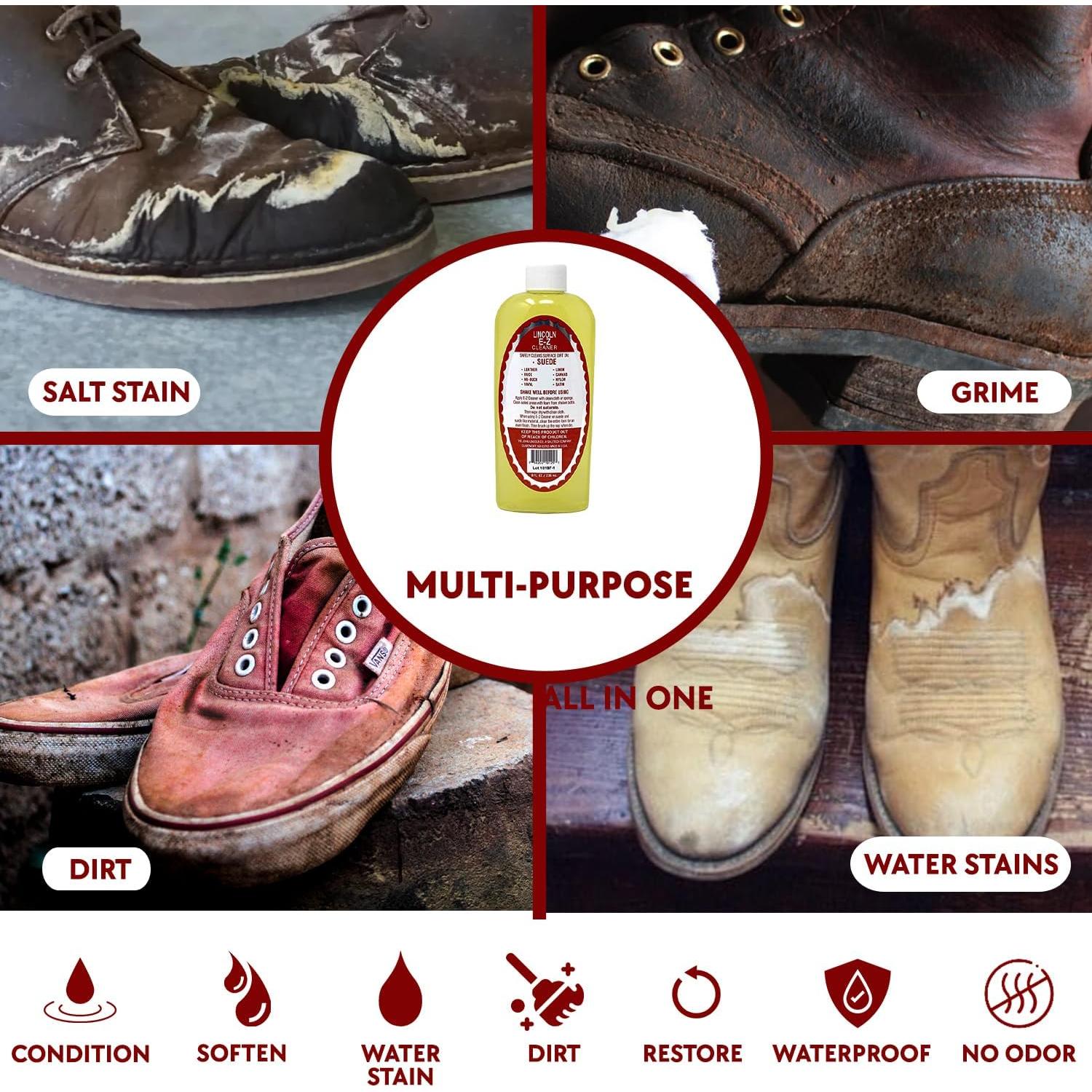 Limpiador Multiusos Lincoln 8oz para Cuero y Tela - Efectivo y Seguro