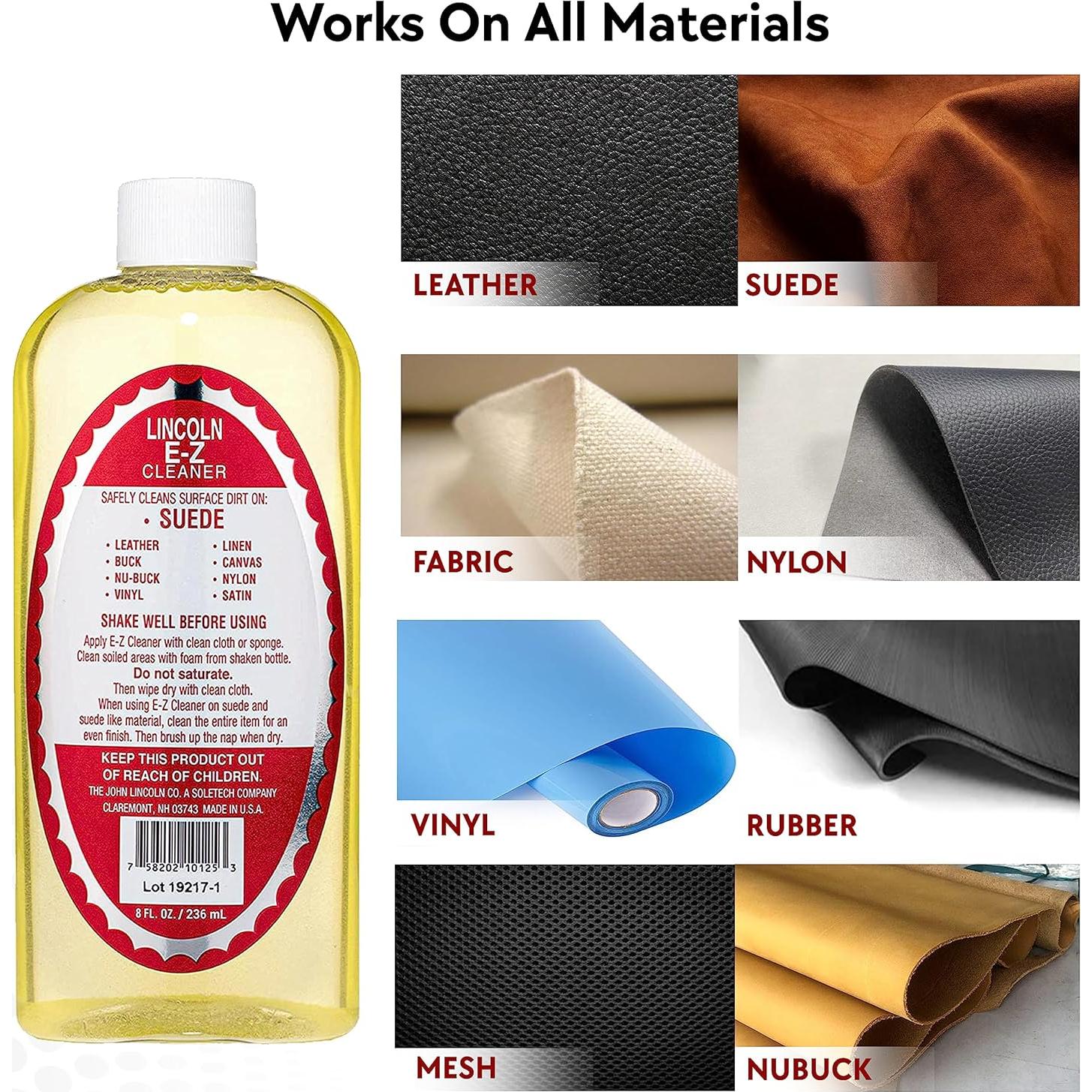 Limpiador Multiusos Lincoln 8oz para Cuero y Tela - Efectivo y Seguro