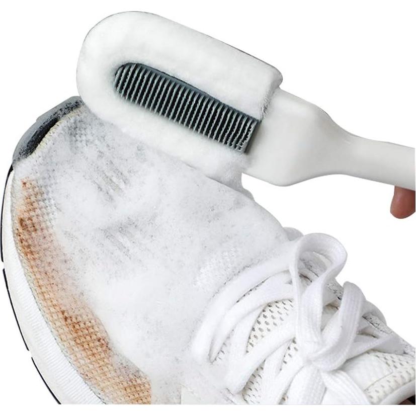 Cepillo de Limpieza de Zapatos Feelorna Blanco 24 cm Suave