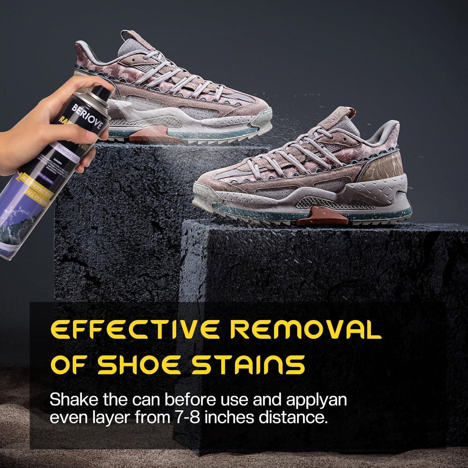 Spray Protector Impermeable para Zapatos BERIOVE 382 g