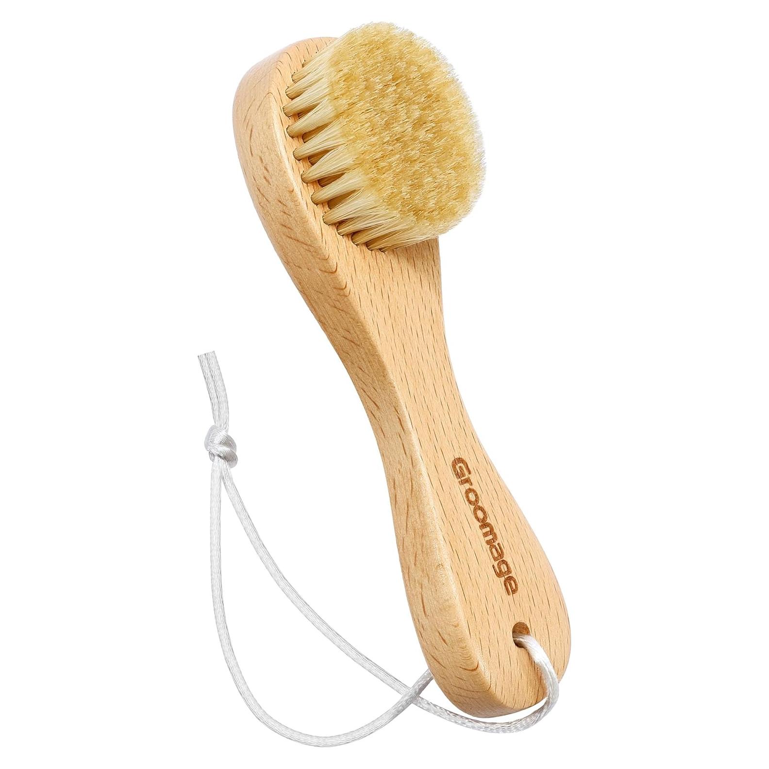 Cepillo para Manchas de Lavandería GROOMAGE - Cerdas de Jabalí