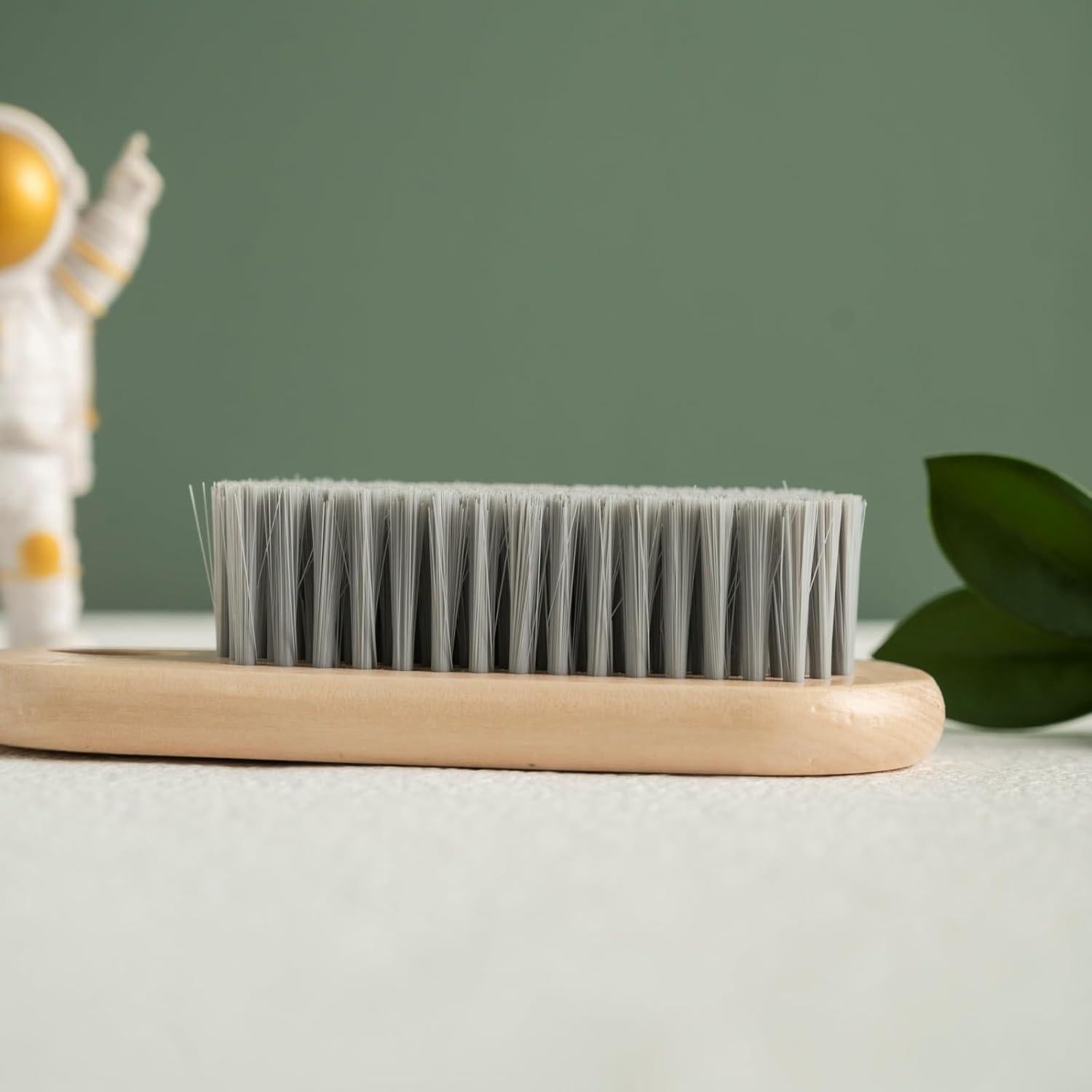 2 Cepillos de Madera ZWAY para Lavandería y Manchas Difíciles