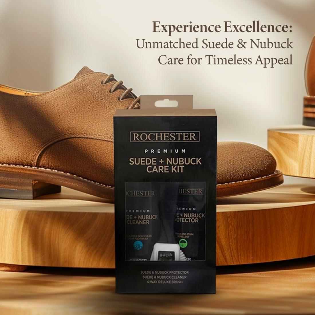 Kit de Cuidado Premium Rochester para Ante y Nubuck