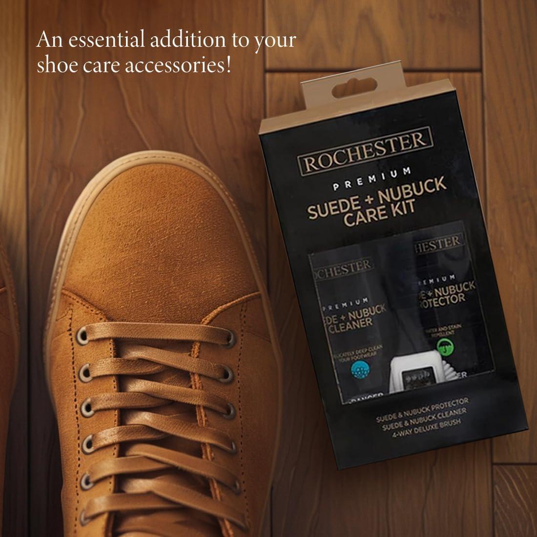 Kit de Cuidado Premium Rochester para Ante y Nubuck