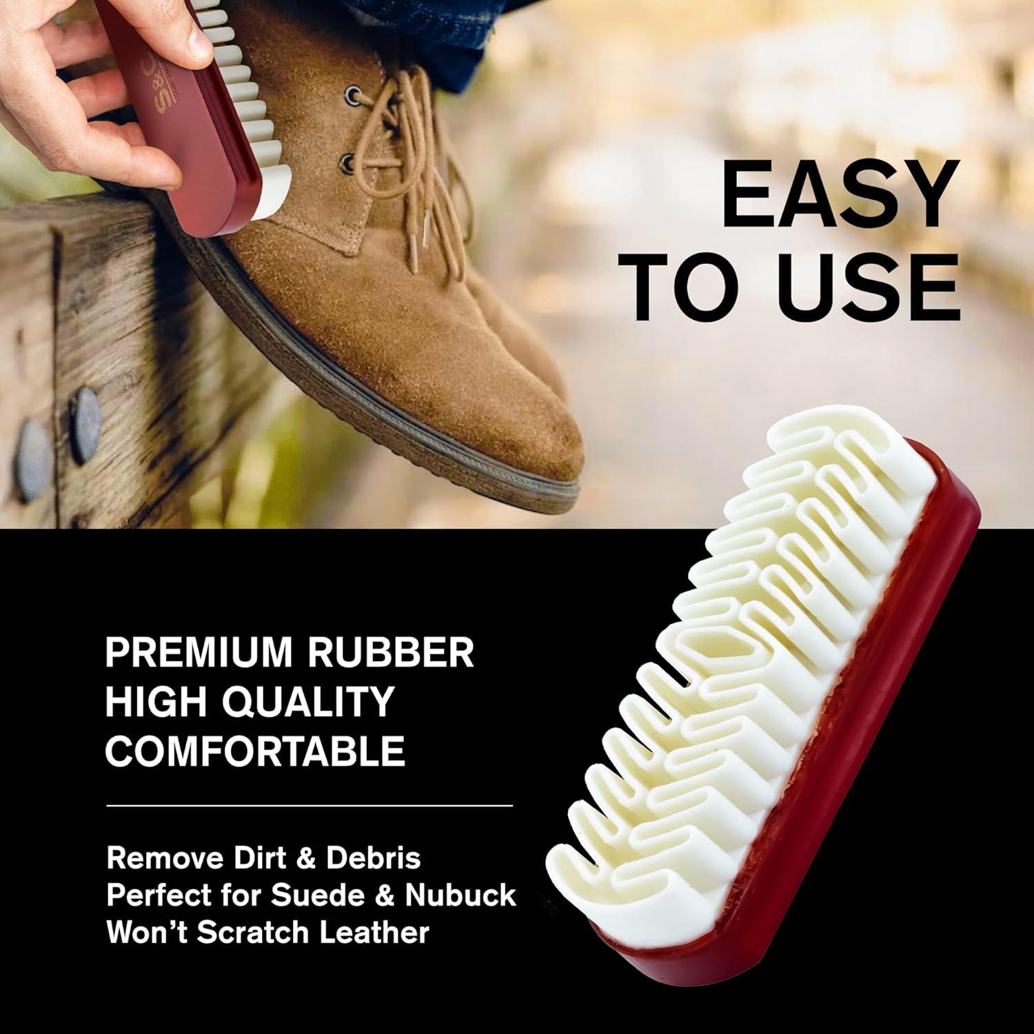 Cepillo de Suede Crepe Stone and Clark - Limpiador Natural