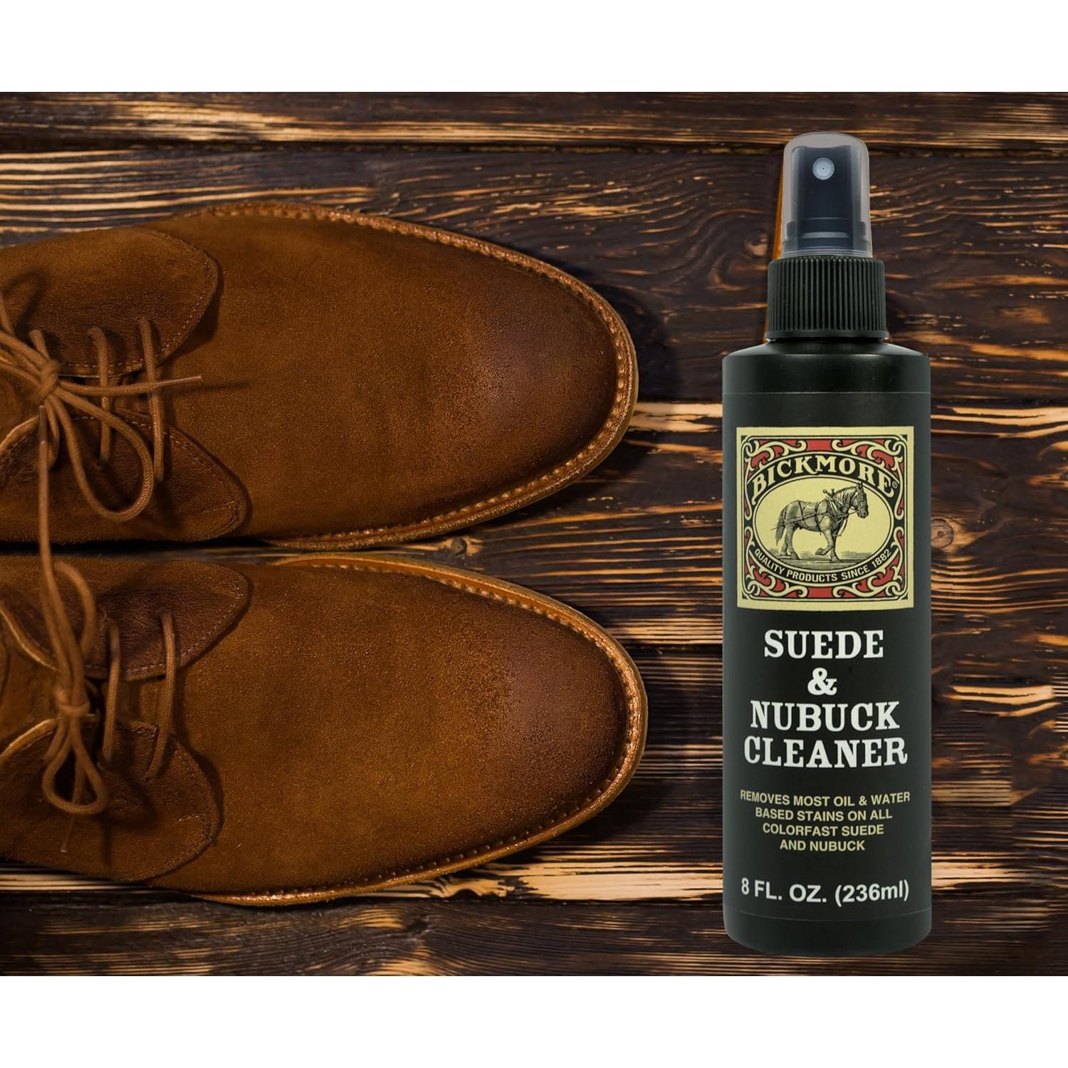 Limpiador de Ante y Nubuck Bickmore 236.6 ml - Elimina Manchas