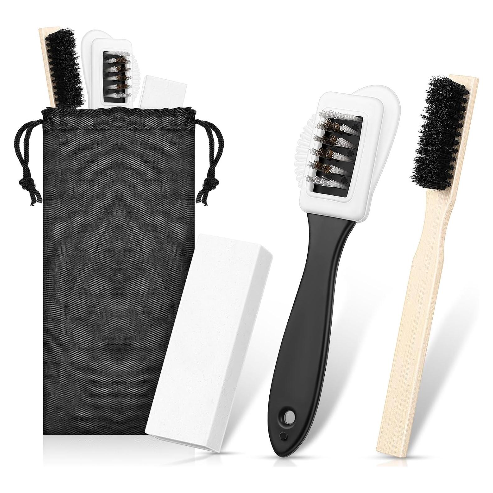 Kit de Limpieza para Zapatos de Ante y Nubuck 8 Piezas