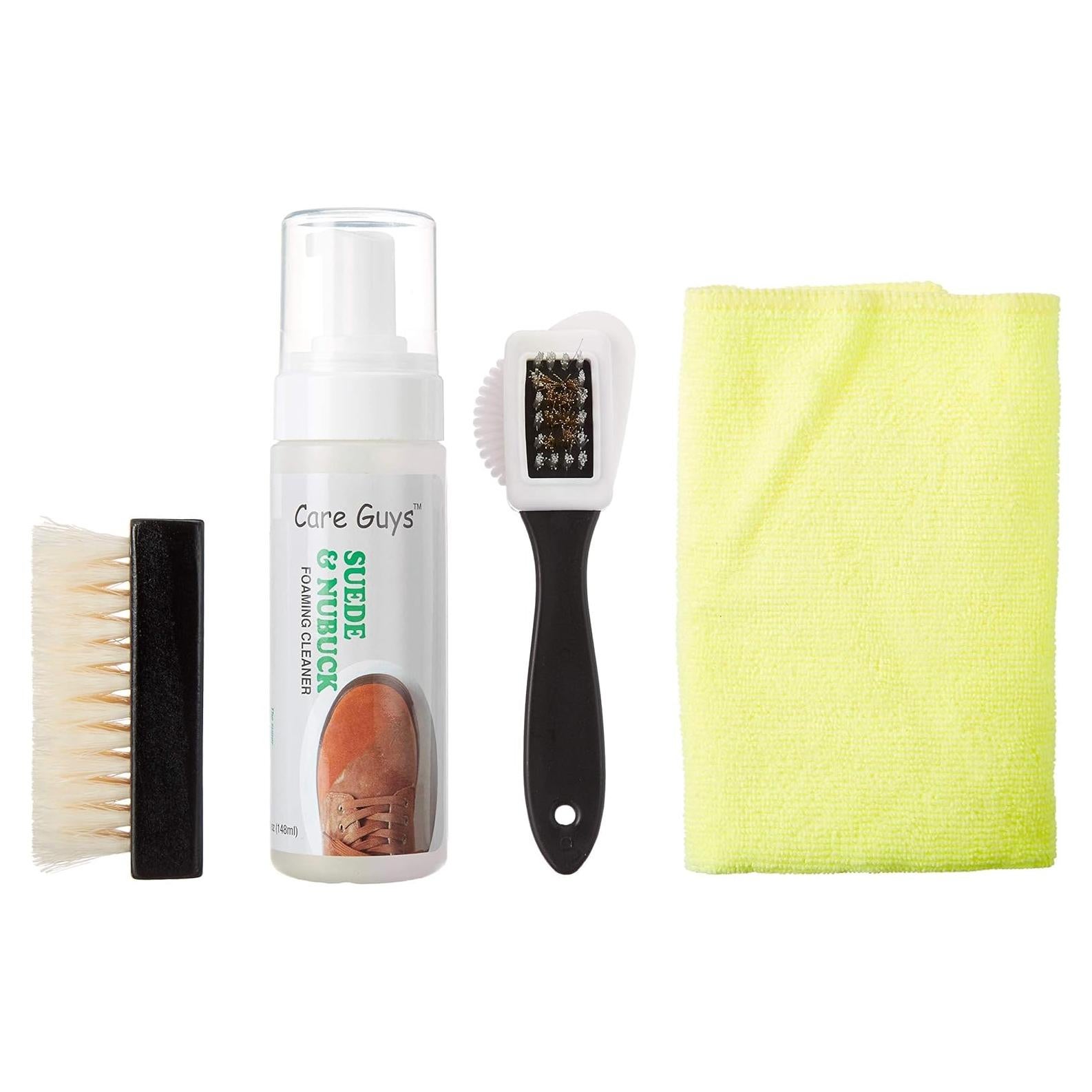 Kit Limpiador Espumoso Care Guys para Suede y Nubuck 148ml