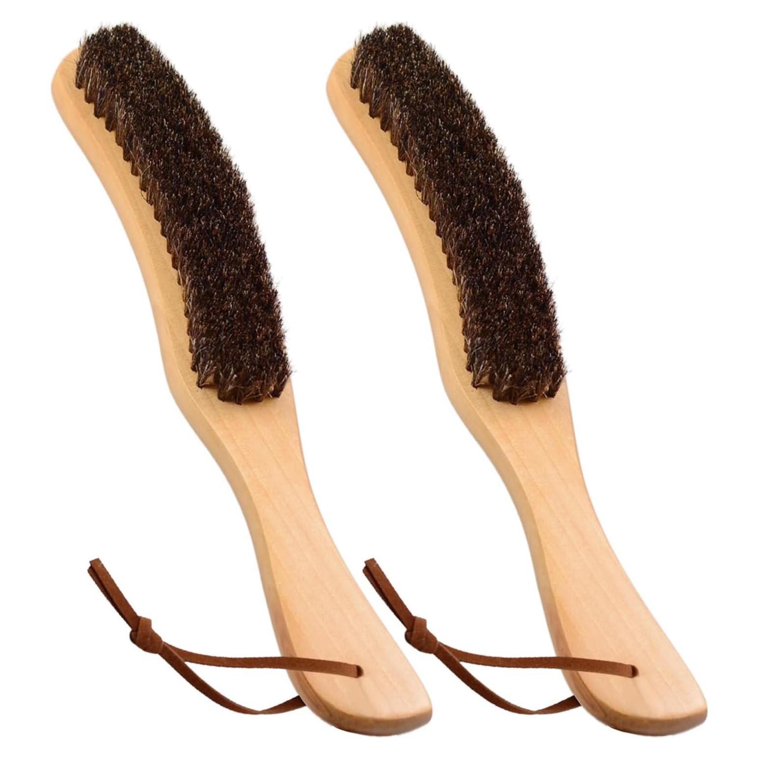 Set de 2 Cepillos de Pelo Dazzhues para Sombreros de Fieltro