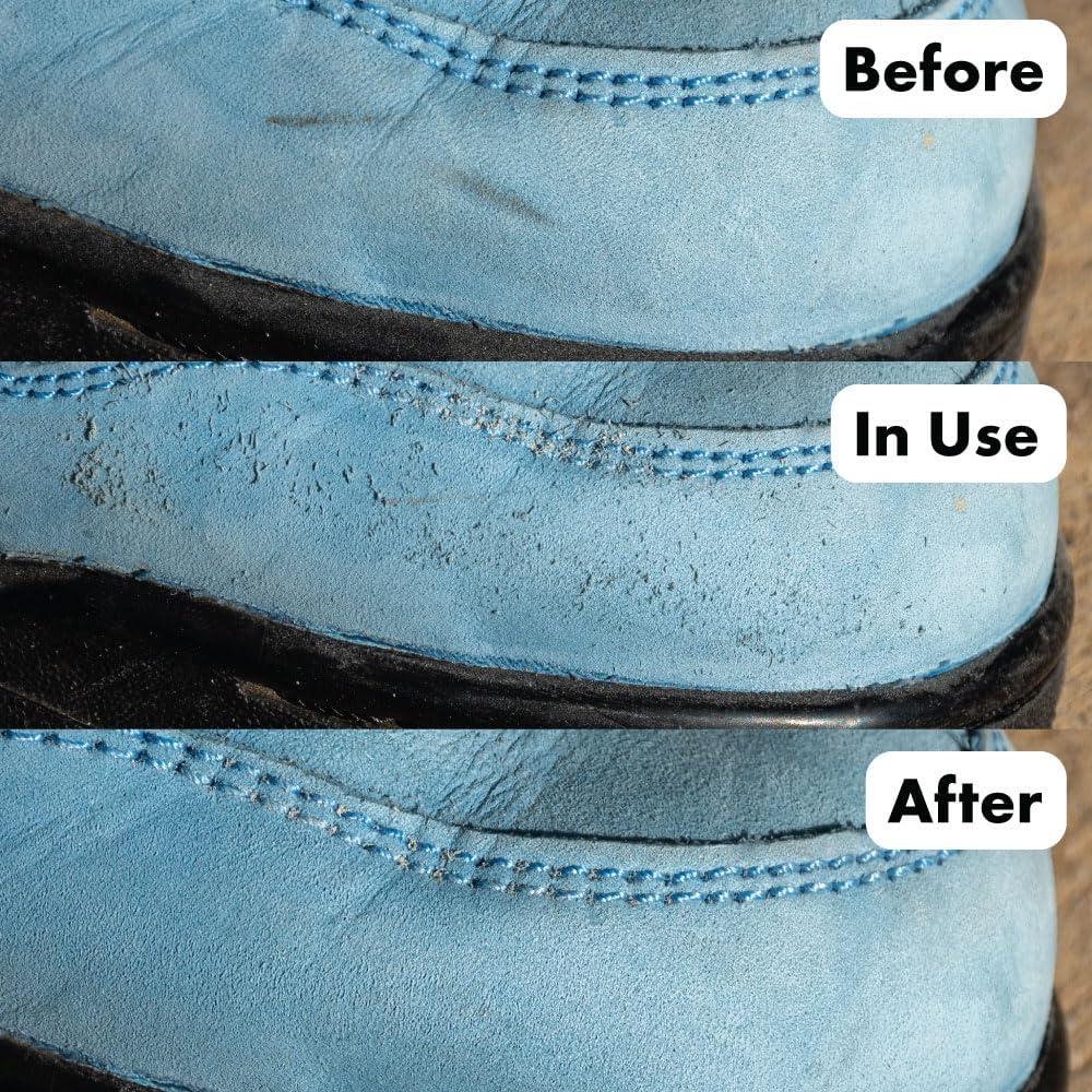 Borrador de Suede y Nubuck FootFitter - Limpiador de Zapatillas