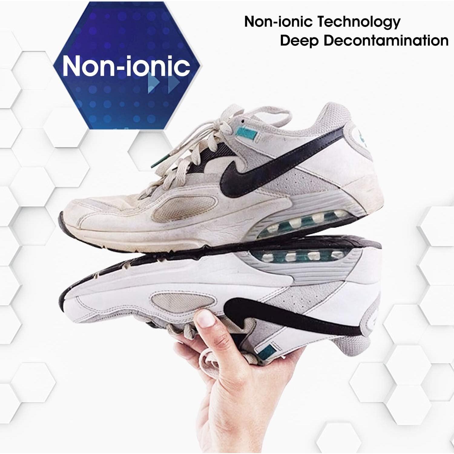 Kit Limpiador de Zapatos Alloda - Espuma, Cepillo y Toalla