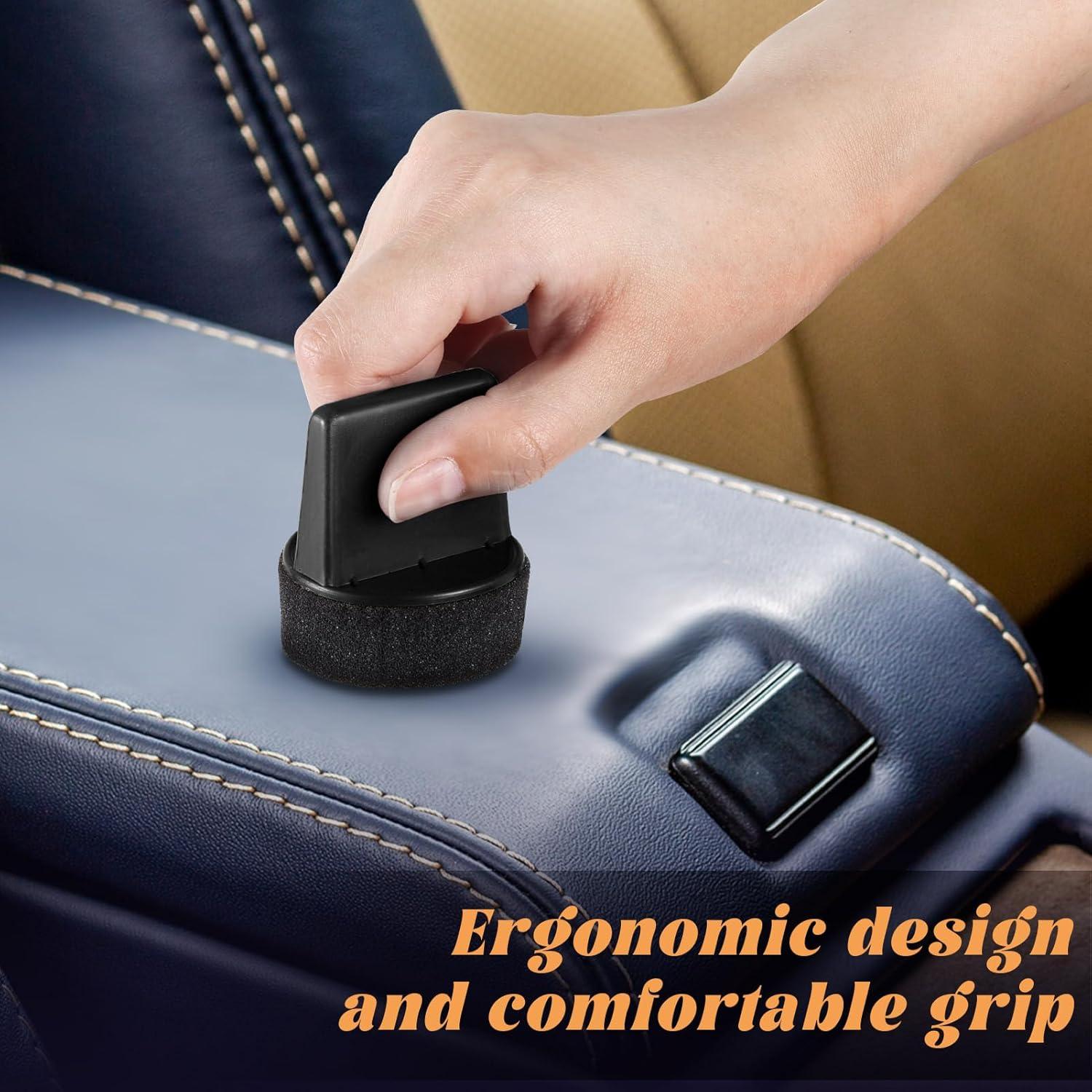 Juego de 10 Aplicadores de Esponja ZJoey para Cuidado de Zapatos