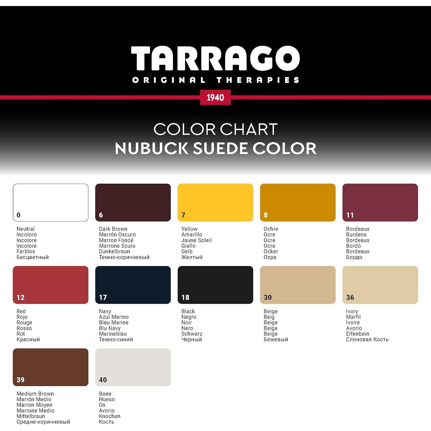 Restaurador de Color Tarrago para Ante y Nubuck - 70.87g