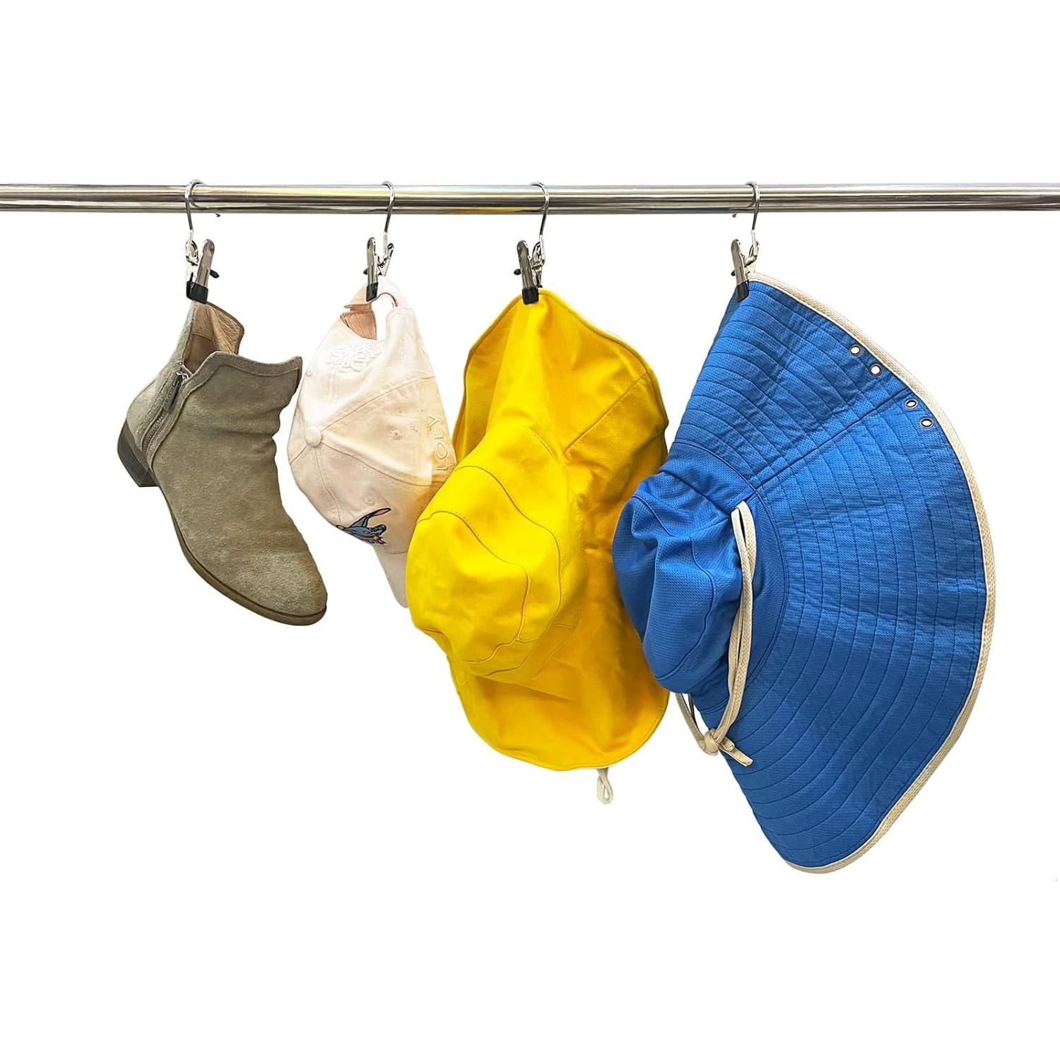 Ganchos para Botas Sylroal - Paquete de 12 Clips de Acero Inoxidable