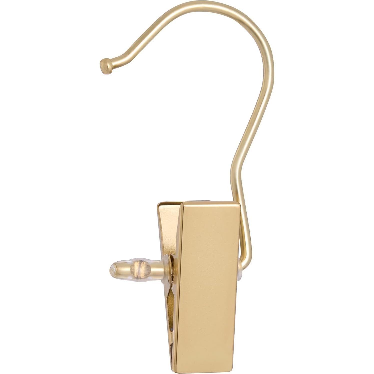 Ganchos para Botas BEWISHOME 50 Pcs Dorados Antideslizantes