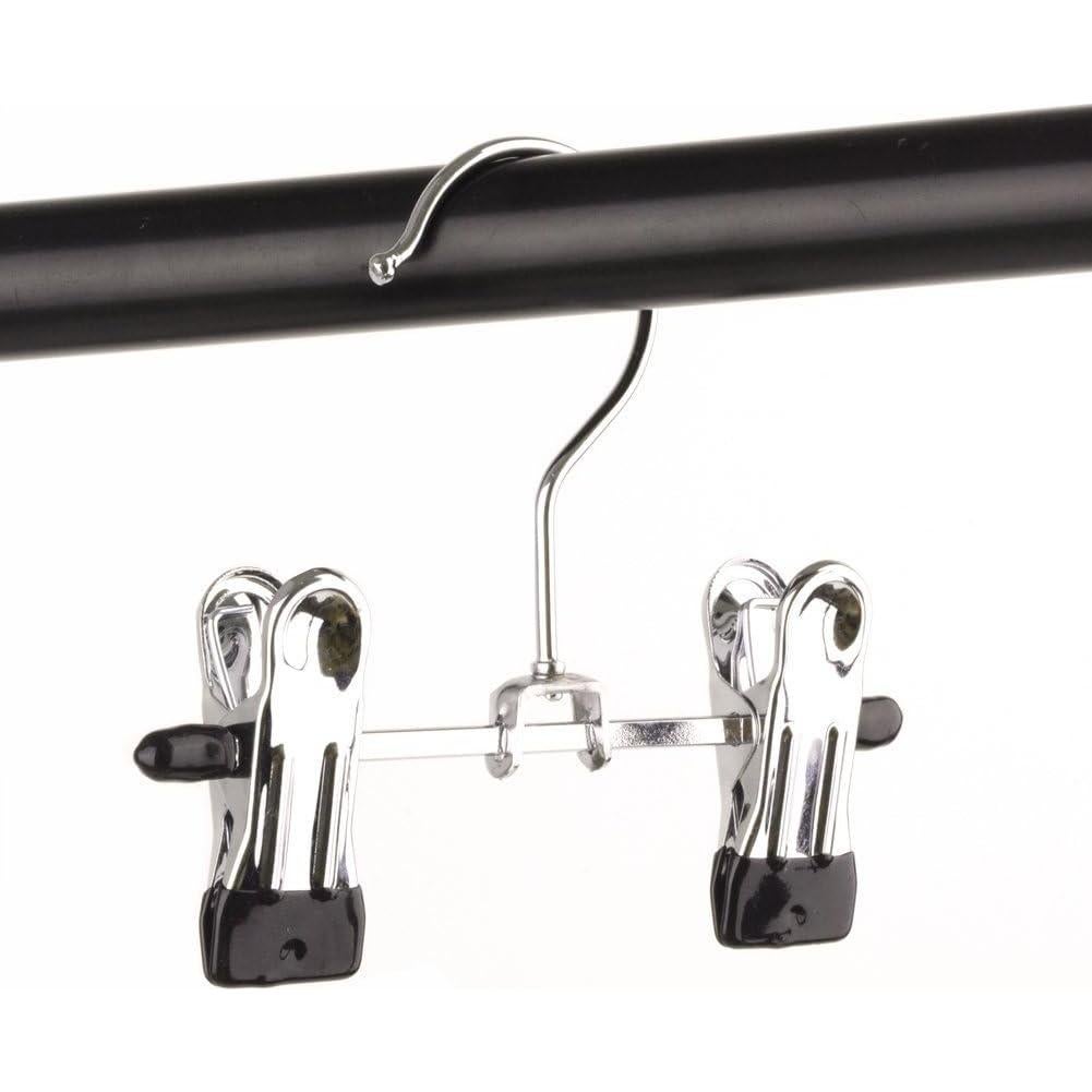 Colgadores de Ropa Portátiles Aligle - Acero Inoxidable, Juego de 6