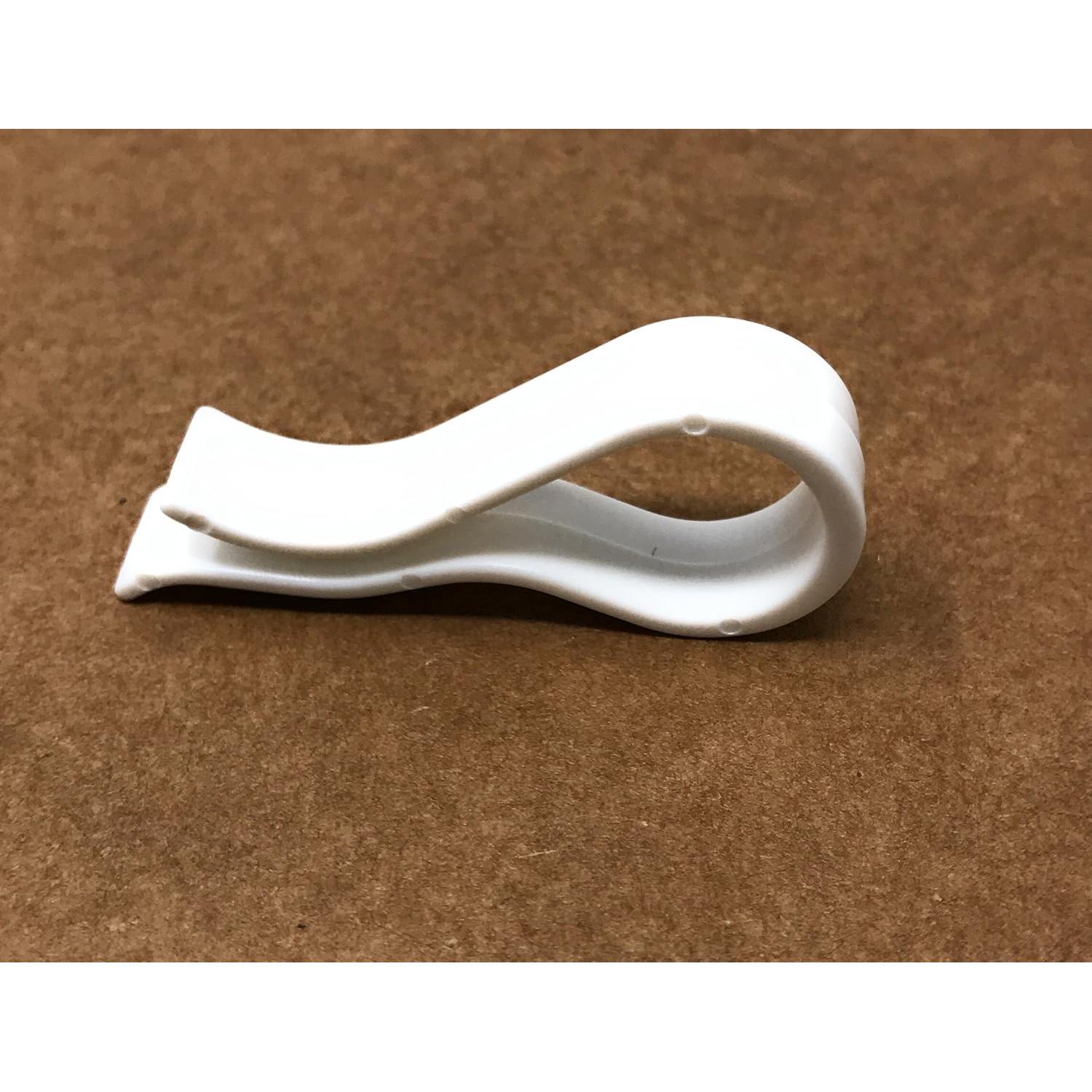 Clips de Soporte para Ropa NiftyPlaza - 100 Piezas Blancos