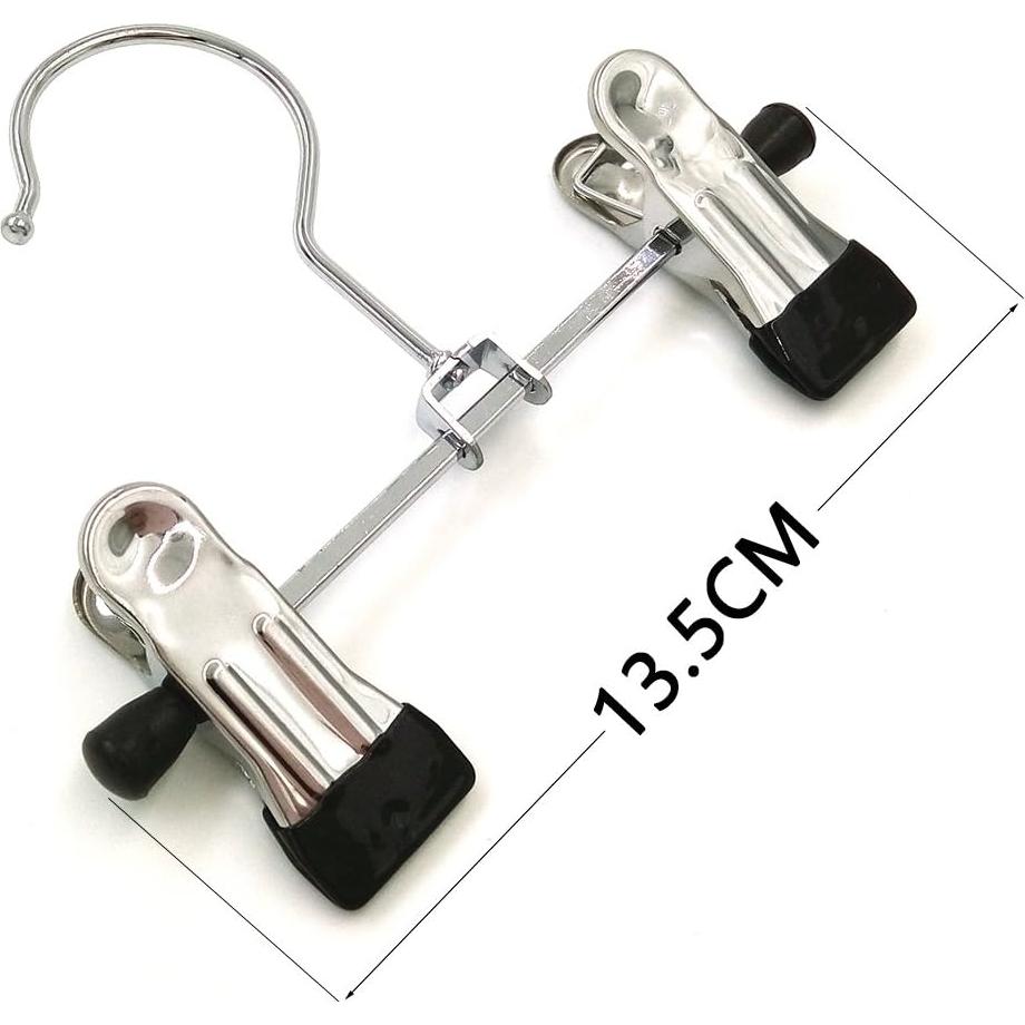 Estante de Zapatos Aligle de Acero Inoxidable Ajustable - 6 Piezas