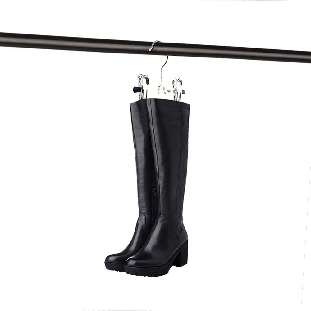 Estante de Zapatos Aligle de Acero Inoxidable Ajustable - 6 Piezas