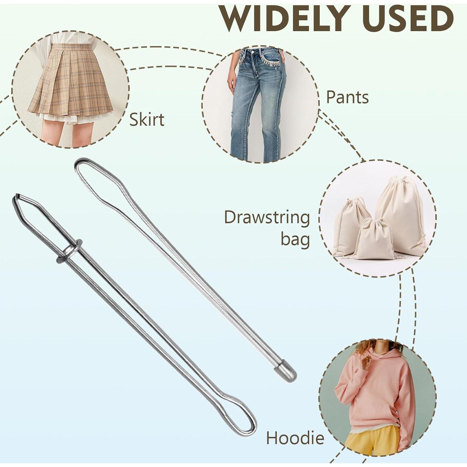 Clip Enhebrador de Cuerda DIY Genérico - 2 Piezas Metal