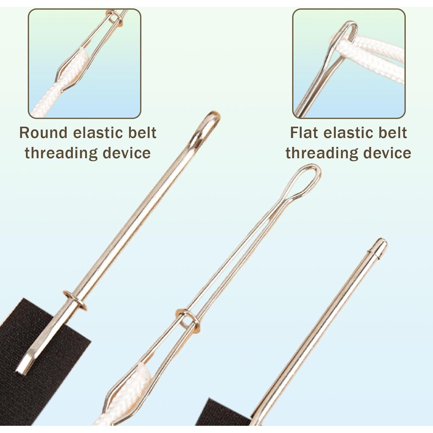 Clip Enhebrador de Cuerda DIY Genérico - 2 Piezas Metal