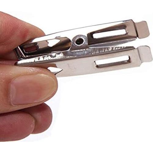 Pinzas de Metal FOMMEN 40 Piezas Acero Inoxidable Multiusos