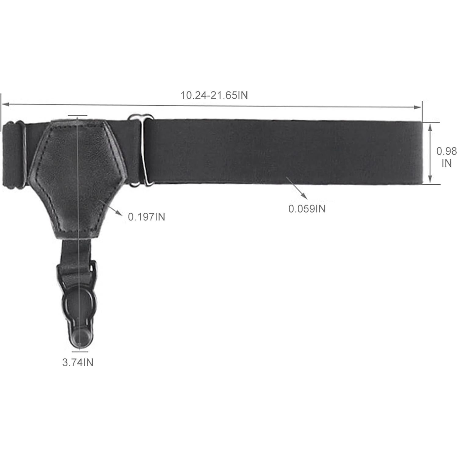Tirantes Ajustables para Medias de Rodilla Fanhan - 2-Pack