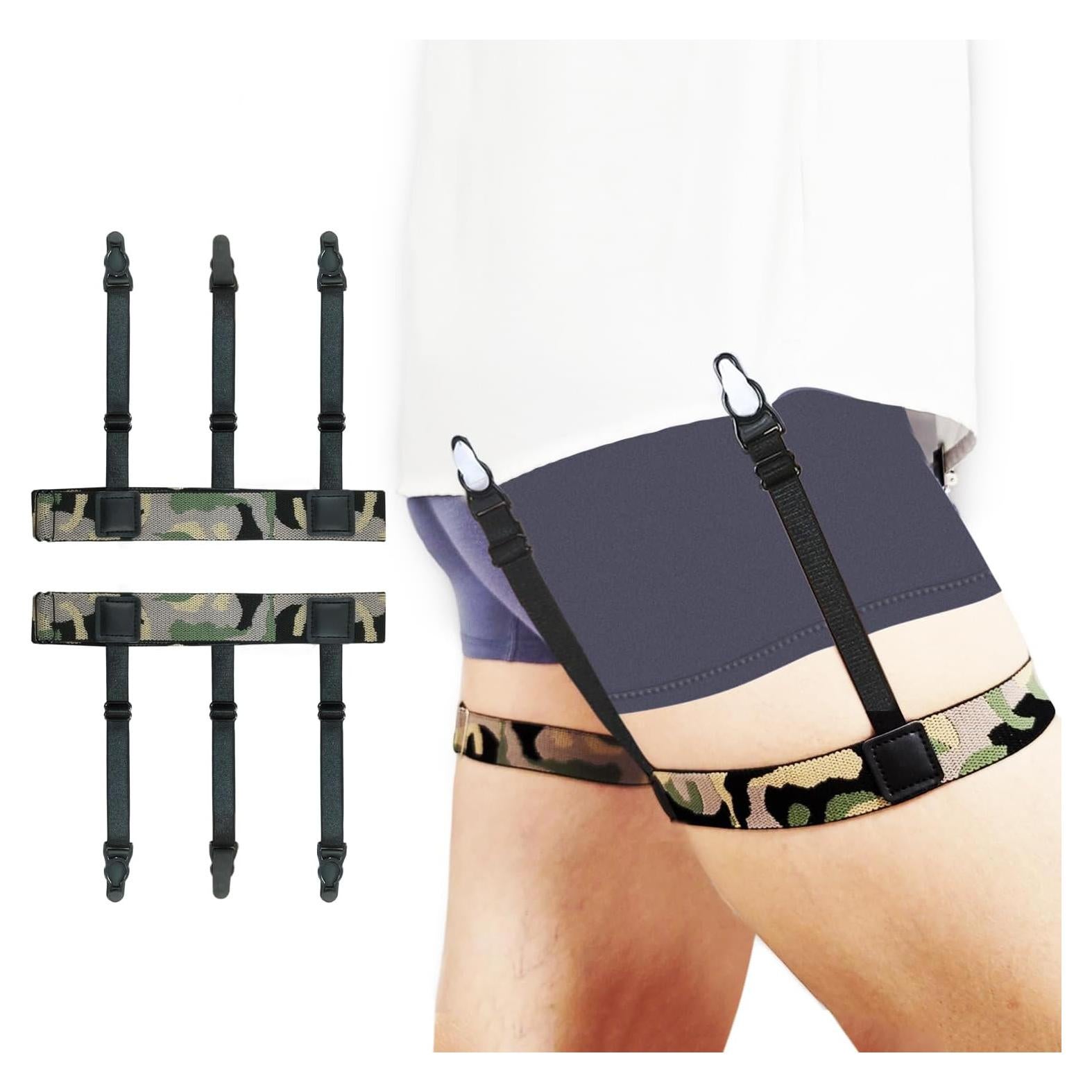 Clips de Fijación Antienvejecimiento NASKY para Camisas - Camuflaje