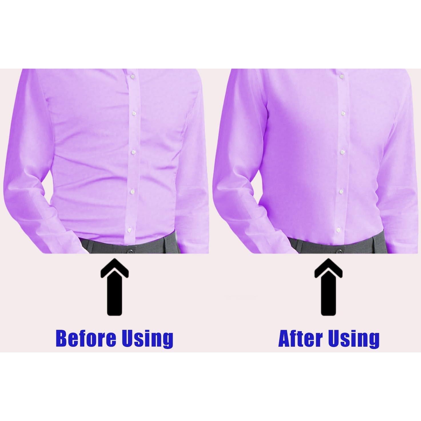 Clips de Fijación Antienvejecimiento NASKY para Camisas - Camuflaje