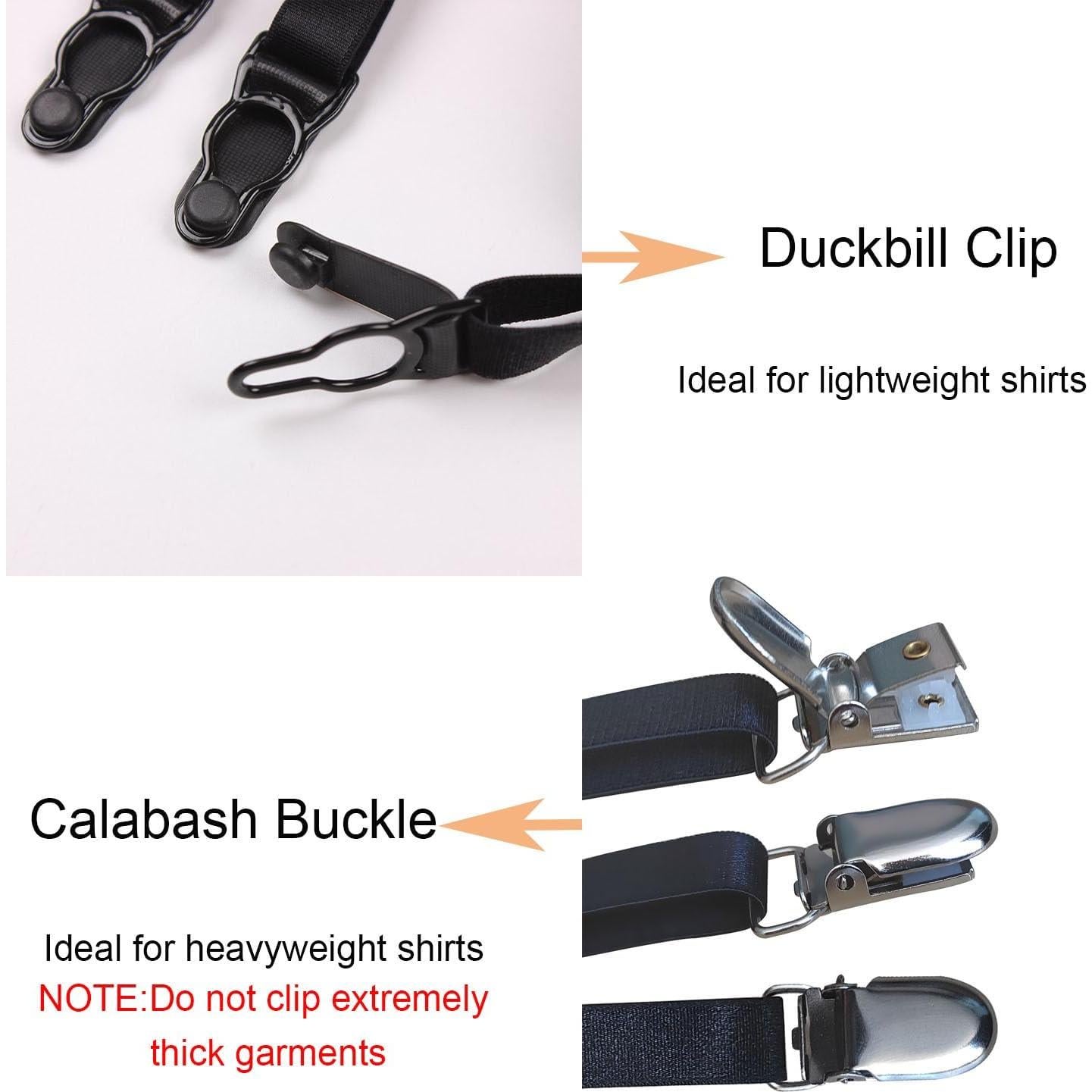 Clips de Fijación Antienvejecimiento NASKY para Camisas - Camuflaje