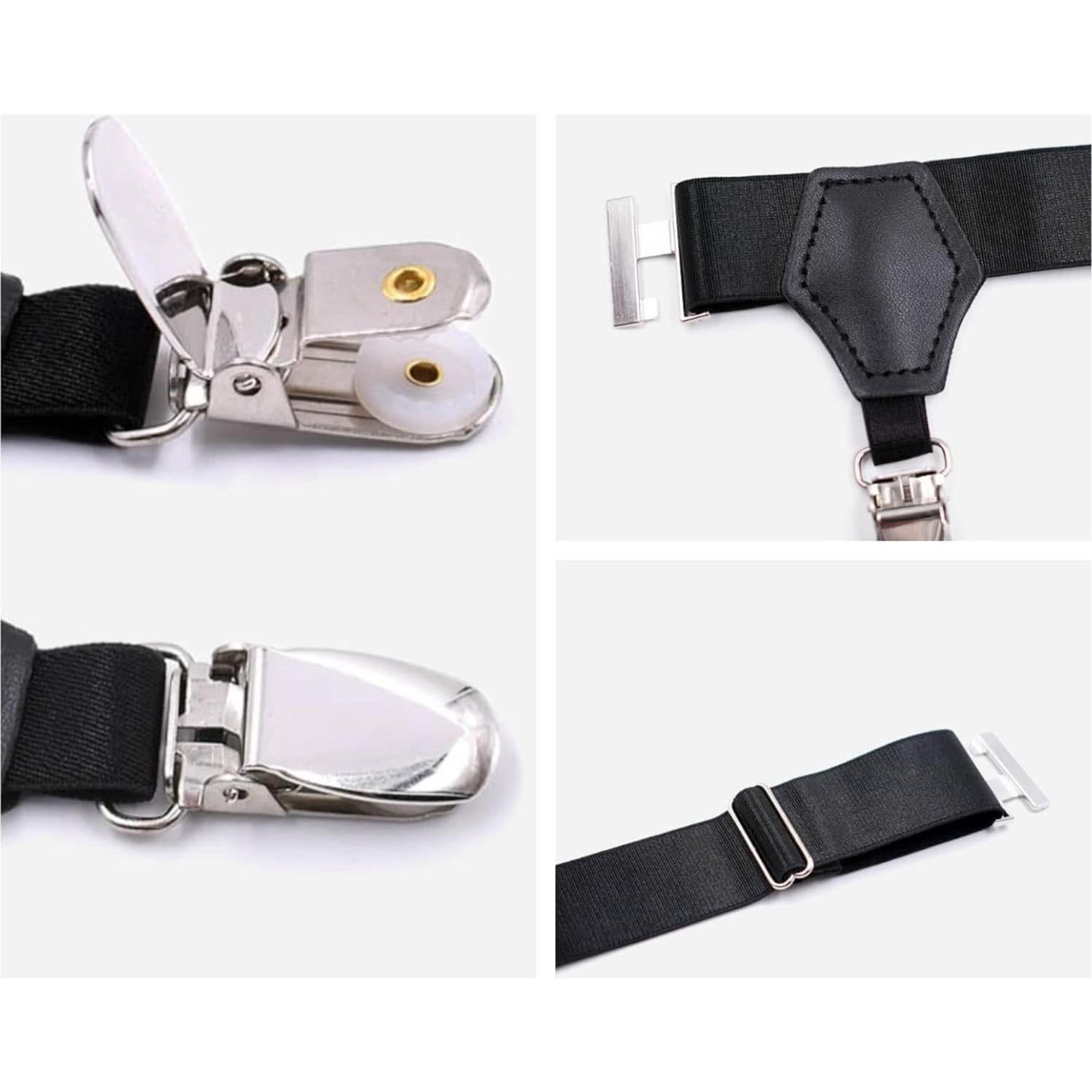 Soporte para Calcetines Ajustable Verdancy 2 Piezas Plata