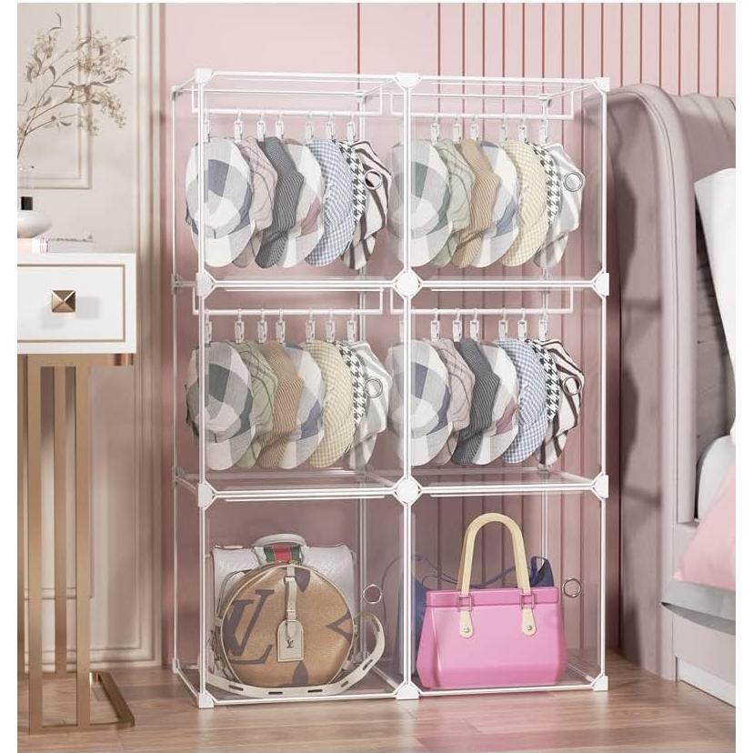 Ganchos de Lavandería VinBee 20 PCS Plástico Blanco 10.9 cm