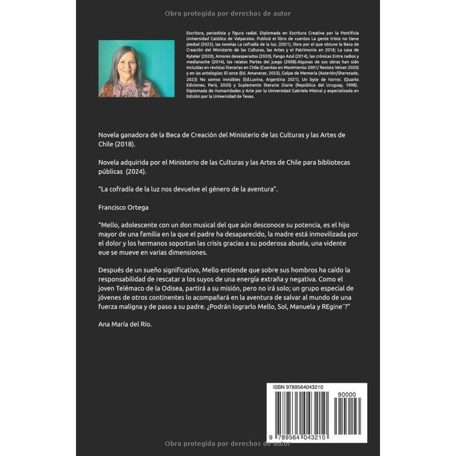 LA COFRADÍA DE LA LUZ: Novela de aventuras, música y magia (Spanish Edition)