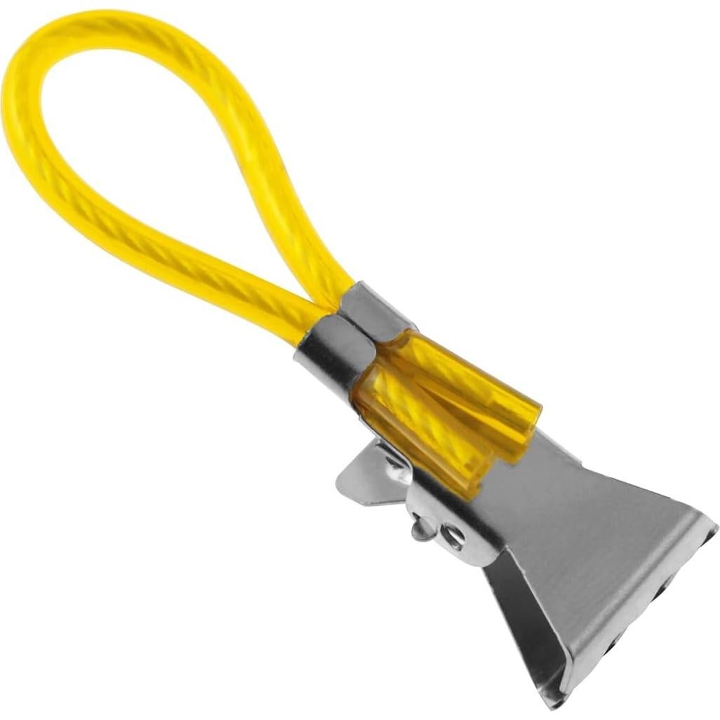 20 Clips de Toalla de Metal Yyangz Multicolor para Baño