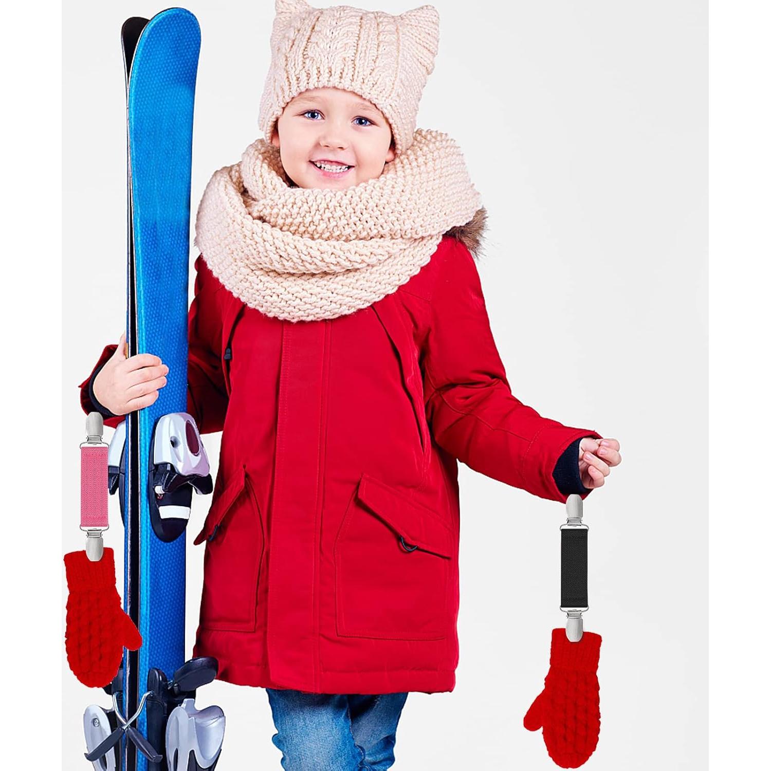 Clips de Mitones Elásticos Zkptops para Niños y Adultos