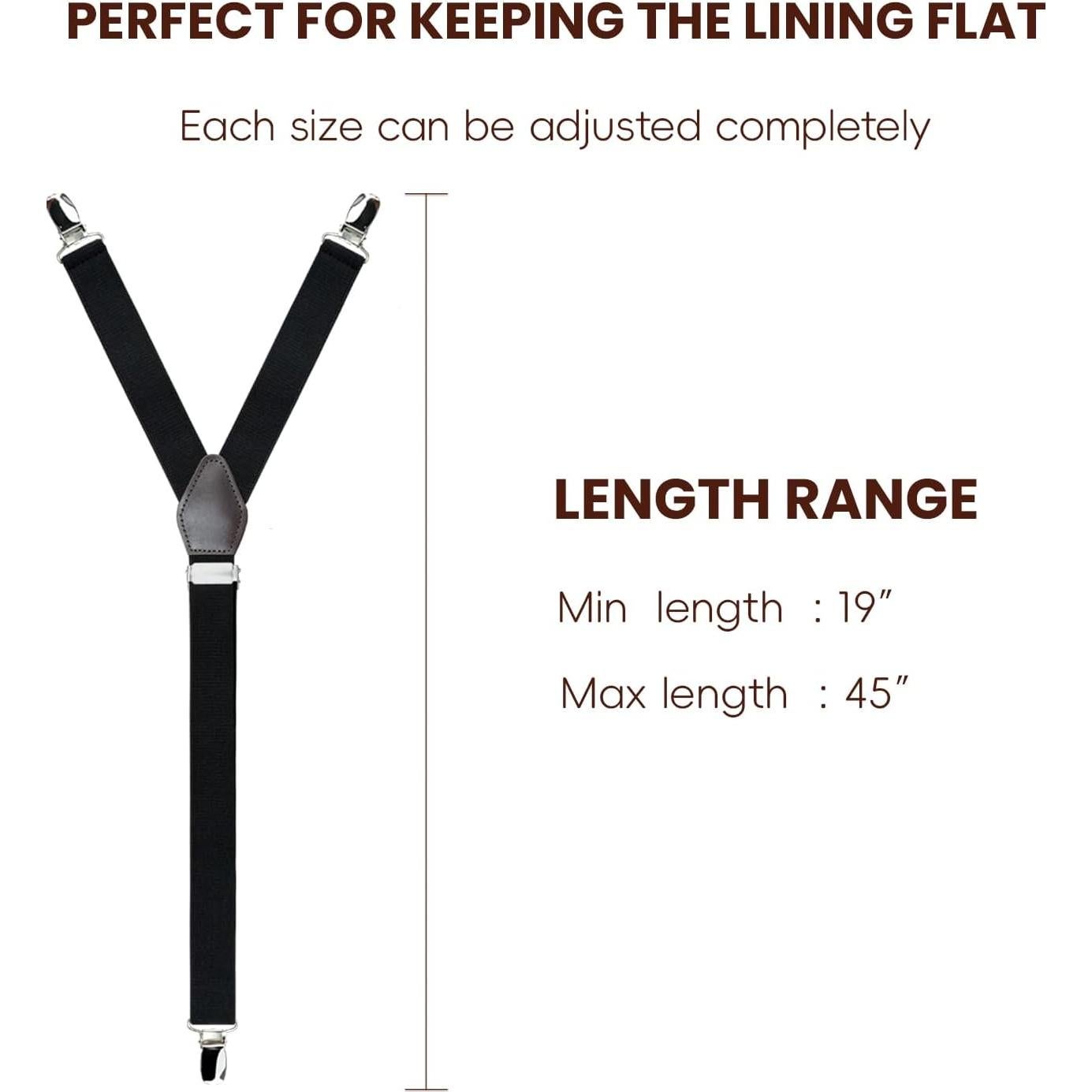 Soportes Ajustables para Camisetas Linemoon - 1 Par Negro