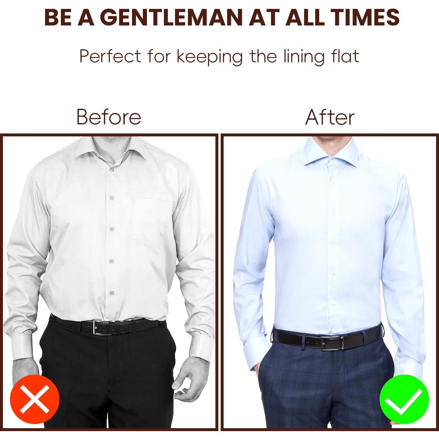 Soportes Ajustables para Camisetas Linemoon - 1 Par Negro