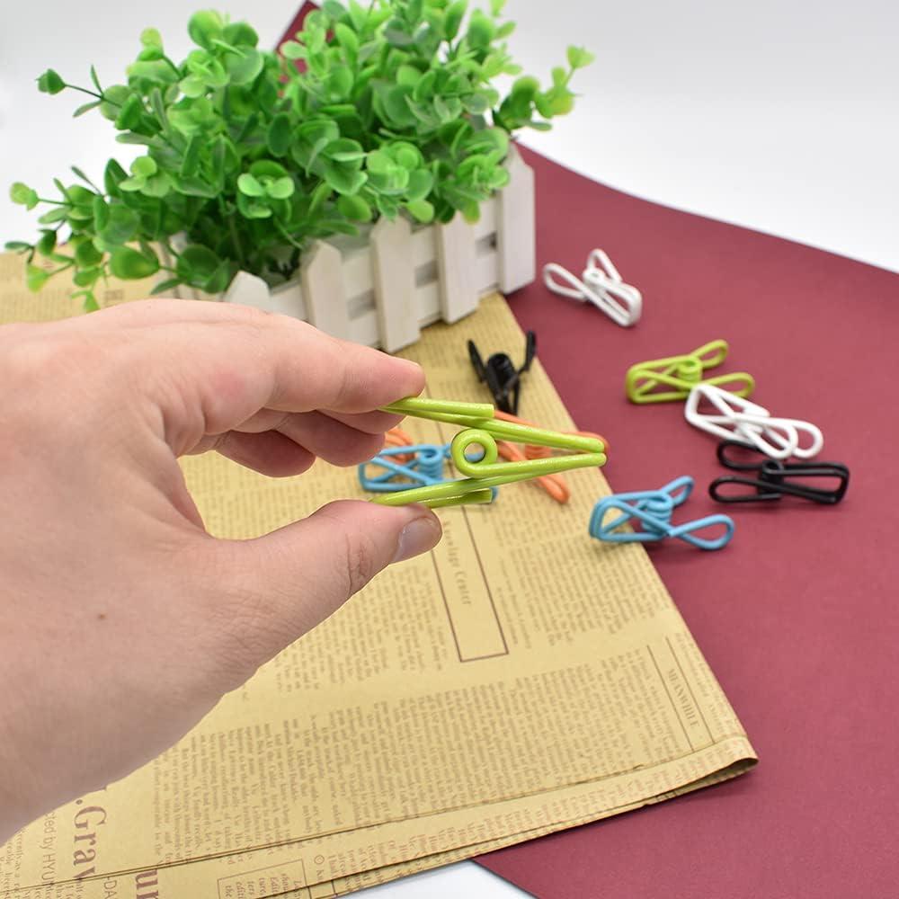 Paquete de 50 Clips Utilitarios Renashed Multicolor 5.6 cm