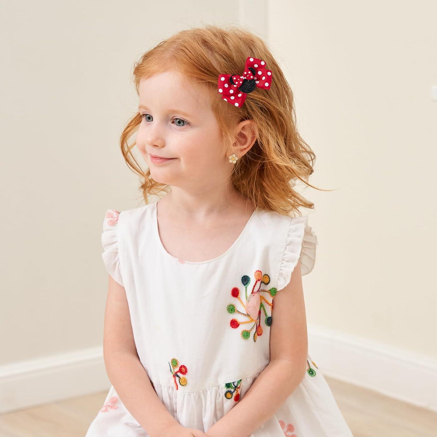 Juego de 6 Clips de Cabello en Forma de Ratón YHXX 7.87 cm