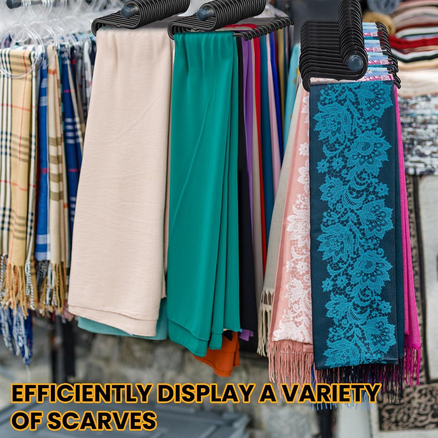 200 Perchas de Plástico Antideslizantes para Calcetines 8.5cm