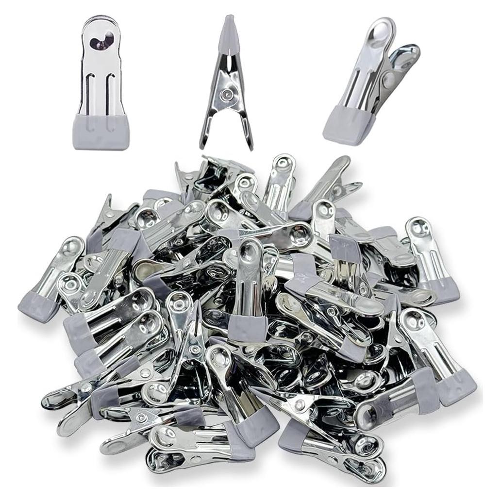 Pinzas de Ropa Multifuncionales AW 66 Unidades Acero Inoxidable
