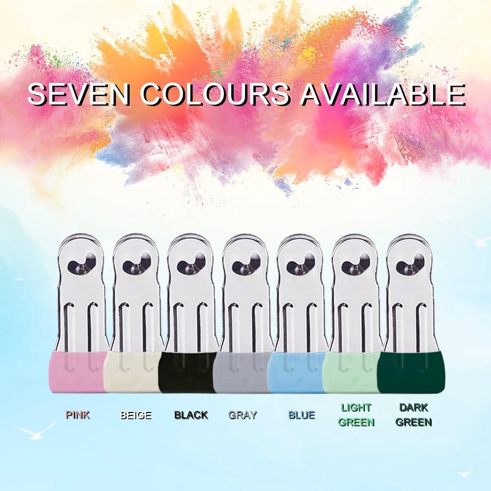 Pinzas de Ropa Multifuncionales AW 66 Unidades Acero Inoxidable