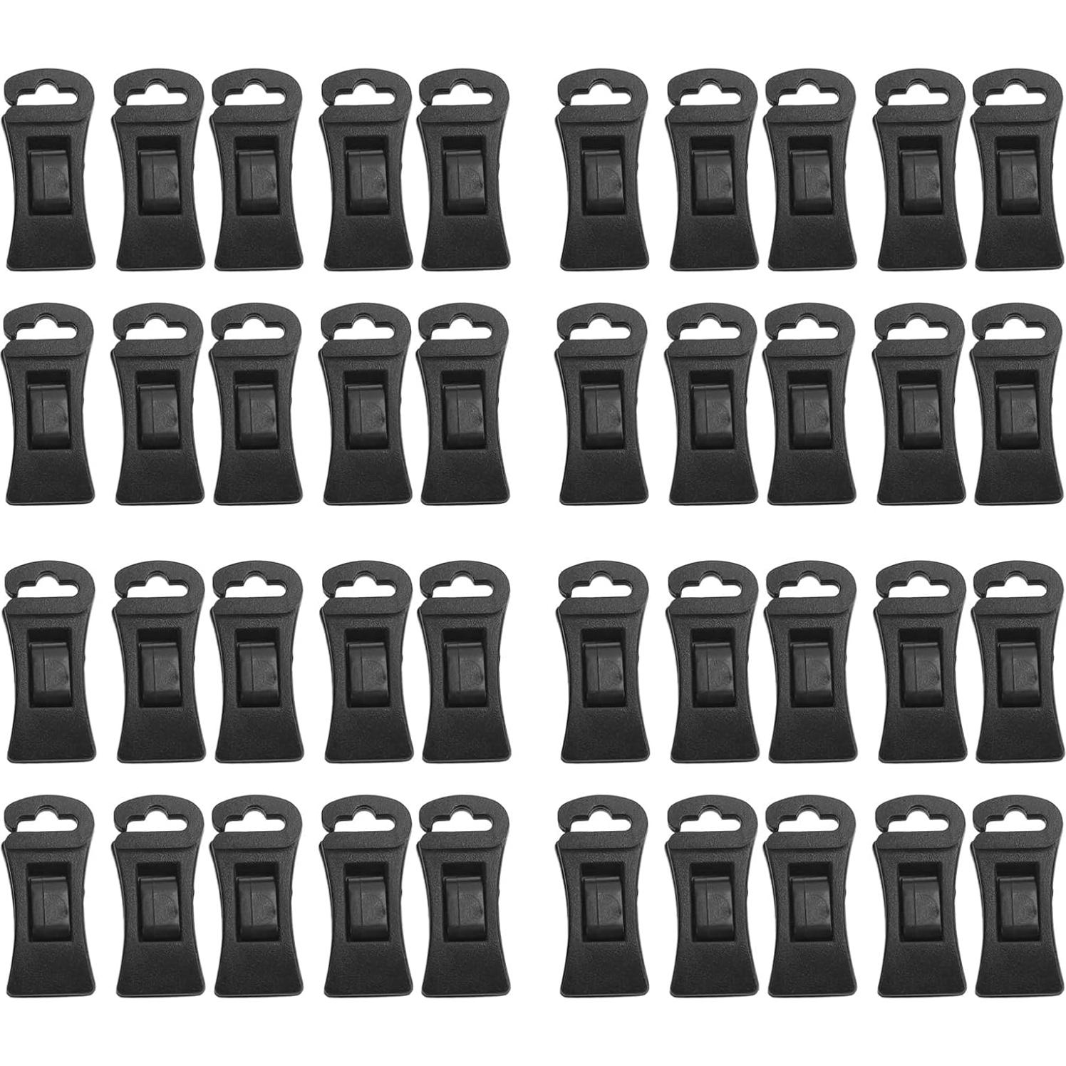 40 Pinzas de Plástico Antideslizantes Pssopp para Ropa