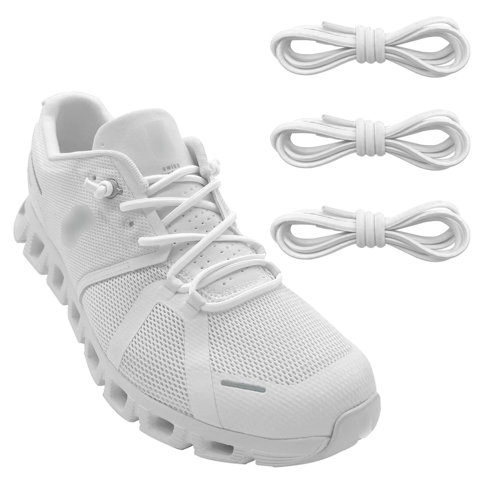 3 Pares de Cordones Elásticos Sin Atar para Zapatillas NDTEZUGT