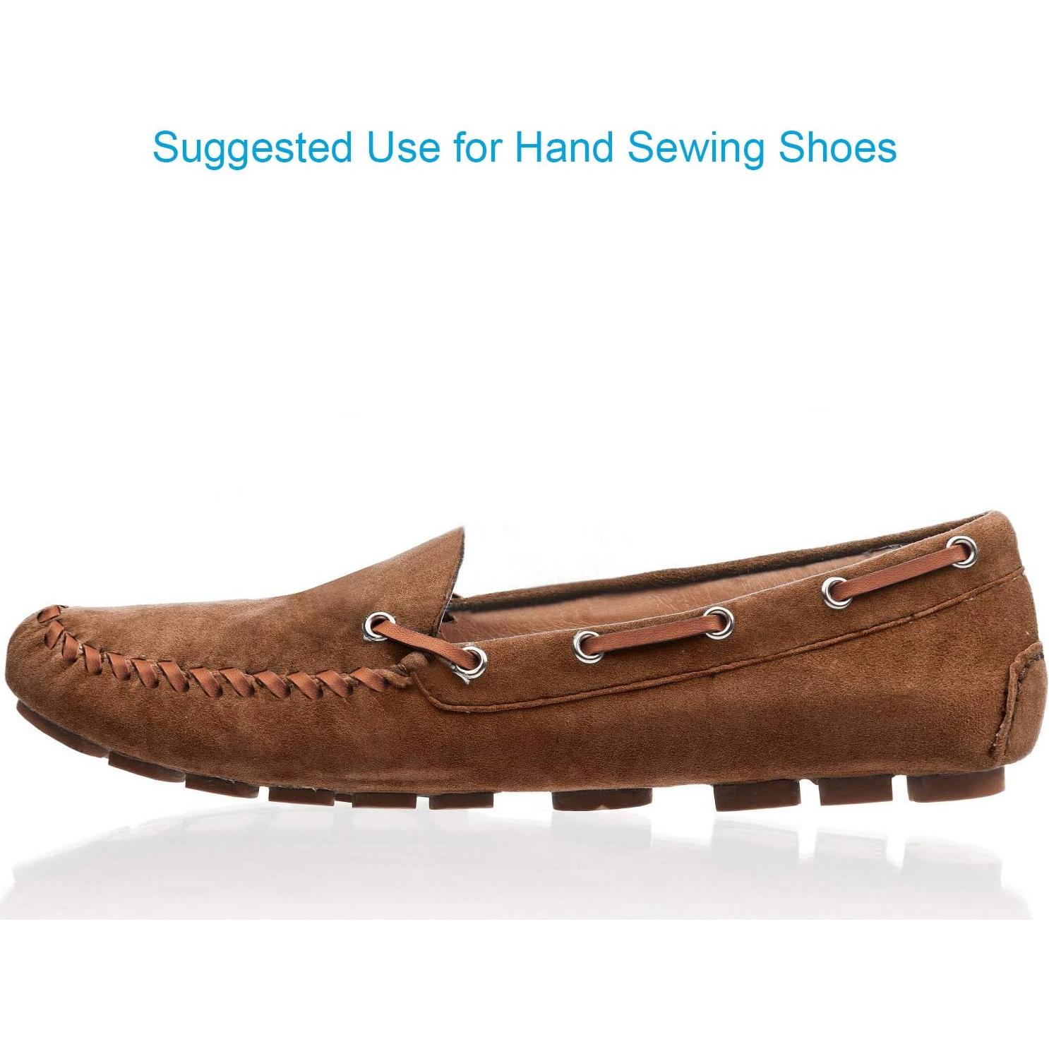 Cordones de Cuero para Botas - 183 cm x 3.2 mm - Marrón